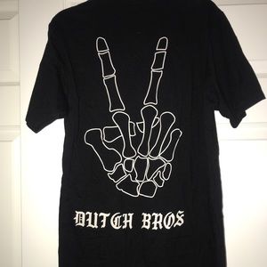 Dutch Peace Skeleton Tee